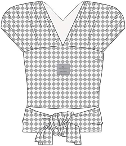 Manduca Sling Softcheck Grey Echarpe De Portage Bebe Porte Bebe Elastique Gris 100 Coton Biologique Certificat Gots Pour Nouveau Nes Des La Naissance Les Enfants Jusqua 15 Kg Echarpes Vetements Noithattuyo Com