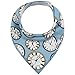 10-Pack Baby Bandana Drool Bibs for Drooling and Teething, 100% Organic Cotton, Soft and Absorbent, Hypoallergenic Unisex Bibs for Baby Boys & Girls - Baby Shower Gift Set by Ana Baby