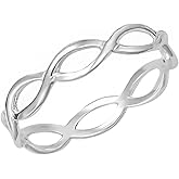 .925 Sterling Silver Knuckle Rings Size 3