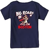 Big Roars in The Ballpark Kid's Dinosaur T-Shirt for Baseball Fans