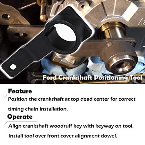 Yoursme Cam Tool Crankshaft Positioning Wrench Holder and Cam Phaser
