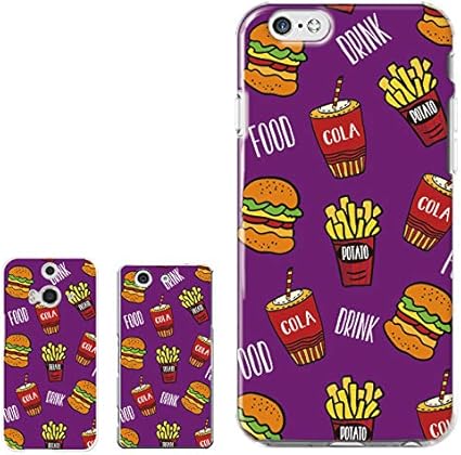Amazon Iris ハードケース 全機種対応 Huawei P10 Lite専用 ハンバーガー ポテト イラスト 海外 かわいい 人気 デザイン アニメ アメリカ プラスチック ハードケース カバー スマホケース スマートフォン ケース カバー 通販