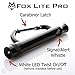 FOX LITE PRO Brightest LED Headlamp Combo. White & Red Light IPX5 Waterproof Head Lamp Torch. Camping Running Hiking DIY & Kids. Carabiner Flashlight Alert Whistle + Batteries + 100% Guarantee!