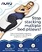Full Body Pregnancy Pillow – Extra Soft Support Cushion for Maternity Nursing and Back Pain Relief - 100% Cotton Washable Cover (C Shaped)