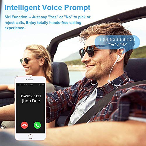 image for Wireless Bluetooth Headphones - bonsalay in-Ear Headphones - Running H