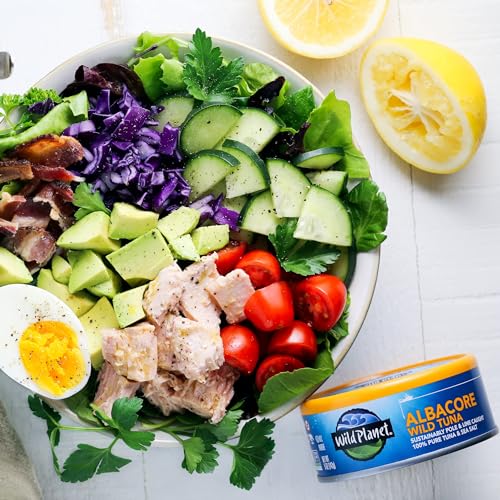 Wild Albacore Wild Tuna, Sea Salt, Canned Tuna, Sustainably Wild