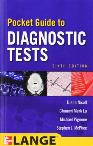 POCKET GUIDE TO DIAGNOSTIC TESTS