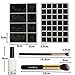 Glitter Tattoo Kit,DANCINGNAIL Temporary Glitter Tattoo Make Up Body Glitter Body Art Design For kids Teenager Adult,with 24 Colors of Glitters,108 Sheet Uniquely Themed Tattoo Stencil