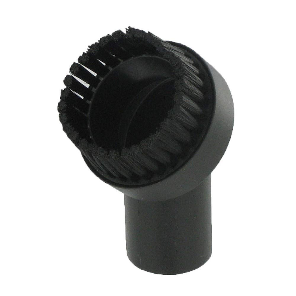 Paxanpax Universal Black Plastic Round Brush Tool, 32 mm