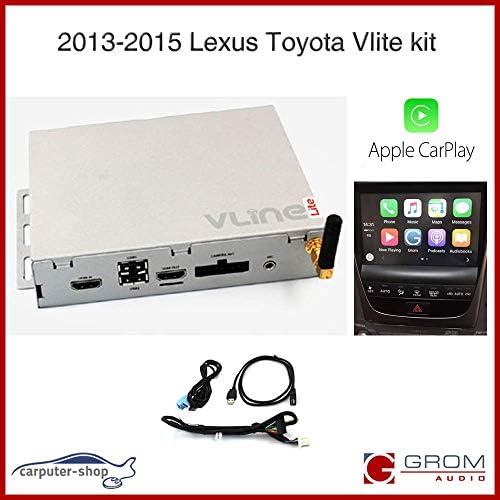 GROM AUDIOVLite VT2-LEX7 CarPlay & Android Auto Integration Kit upgrade compatible with TOYOTA LEXUS 2013-2015