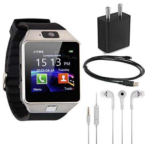 mobile watch with headphone