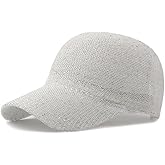 WITHMOONS Breathable Mesh Baseball Cap – Lightweight Sequin Glitter Summer Hat for Women, Adjustable Fit YZM0257