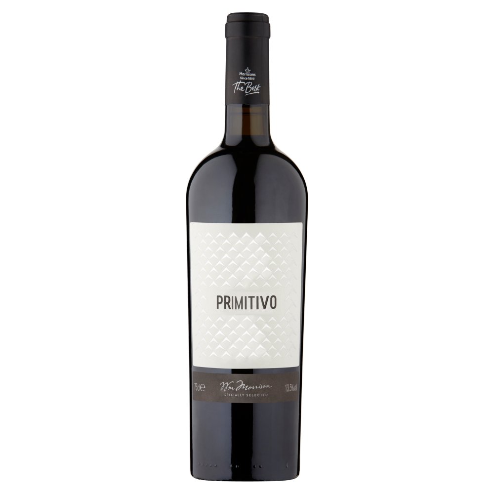 Morrisons The Best Primitivo 13.5%, 75cl