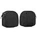 BIENNA Small Tactical Pouch, Mini Military Purse Organizer Army Molle Gear [Waterproof][Dual Layer Pockets] Nylon EDC Utility Gadget Outdoor Waist Bag Holster Cover for Change Key EDC Men Women-BK