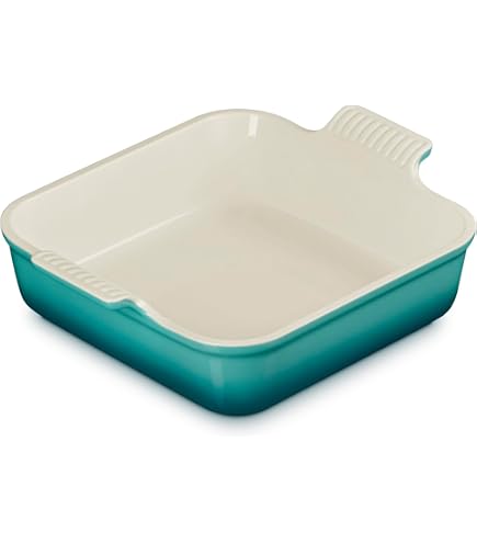 Amazon.com: Le Creuset Heritage Rectangular Dish, Stoneware, 26 cm