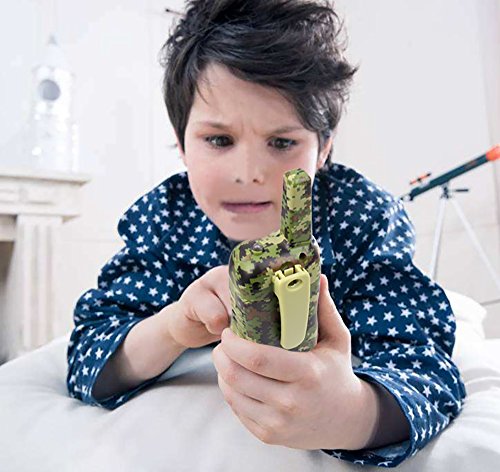 Walkie Talkies for Kids, UOKOO 22 Channel FRS/GMRS 2 Way Radio (up to 3.7 Miles) UHF Hand-held Kids Walkie Talkies with Back-lit LCD Screen, Toys for 5 6 7 8+ Old Boys and Girls as Gift(Green)