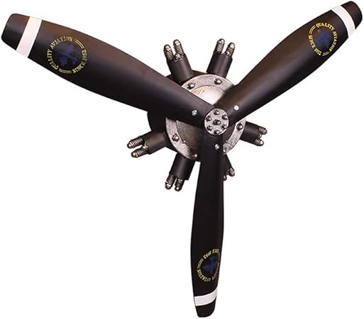 Dzbmy Decorazione Da Parete Decorazioni A Parete Decorazioni Murali Decorative In Ferro Battuto Retro Nostalgico Aereo Elica Industriale Vento Metallo Artigianato Decorazioni Murali Bar Casa Amazon It Casa E Cucina