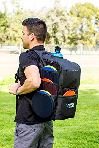 Rogue Iron Disk Golf Backpack & Cooler (Black) - Thumbnail 2