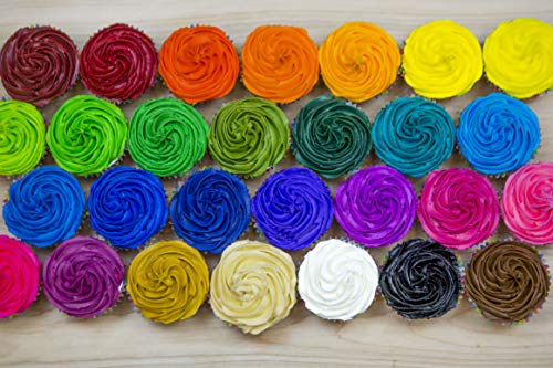 Global Sugar Art, Fall Assortment Premium Food Coloring Gel Kit, Six Colors 2 Ounces by Chef Alan - Thumbnail 2