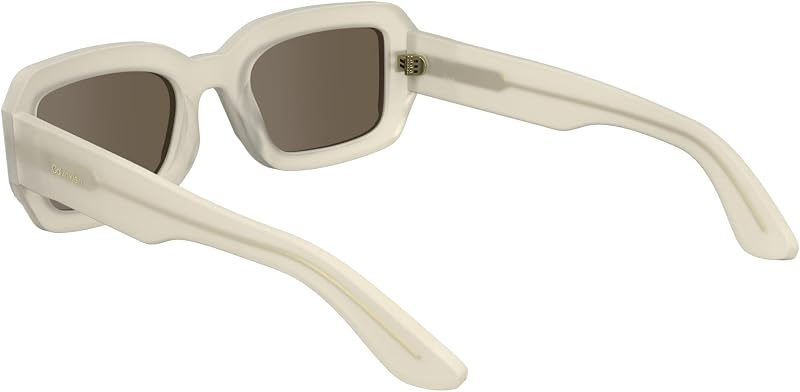 Unisex Adult Sunglasses CK24511S - Chalk with Solid Brown Lens — photo 4 sur 8