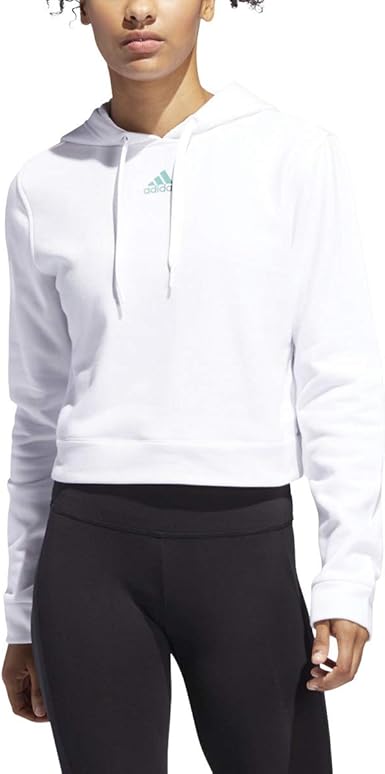 adidas cropped hoodie amazon