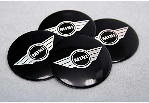 yunhaizhigang 4pcs C013 56.5mm Car Styling Accessories Emblem Badge Sticker Wheel Hub Caps Centre Cover Mini Cooper Tattoo Clubman Contryman Man Coupe