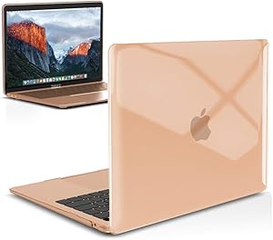 IBENZER New 2020 MacBook Air 13 inch Case M1 A2337 A2179 A1932, Plastic Hard Shell Case for Apple Mac Air 13 Retina Display with Touch ID (2018-2020), Crystal Clear, MMA-T13CYCL