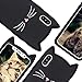Joyleop Case for iPhone XS Max,Cartoon Soft Silicone Cute 3D Fun Cool Cover,Kawaii Unique Kids Girls Lady Cases,Animal Character Rubber Skin Shockproof Protector Cases for iPhone Xs Max 6.5” Black Cat