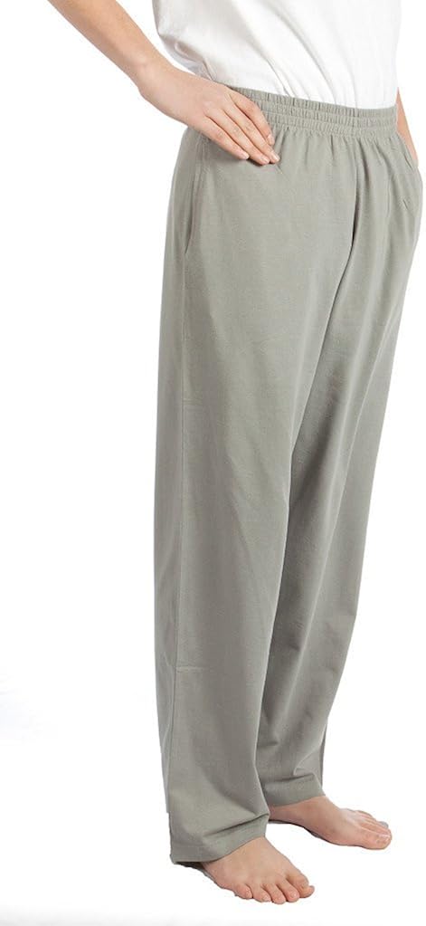 Pembrook Mens Jersey Knit Pants with Elastic Waistband at  Men’s Clothing store