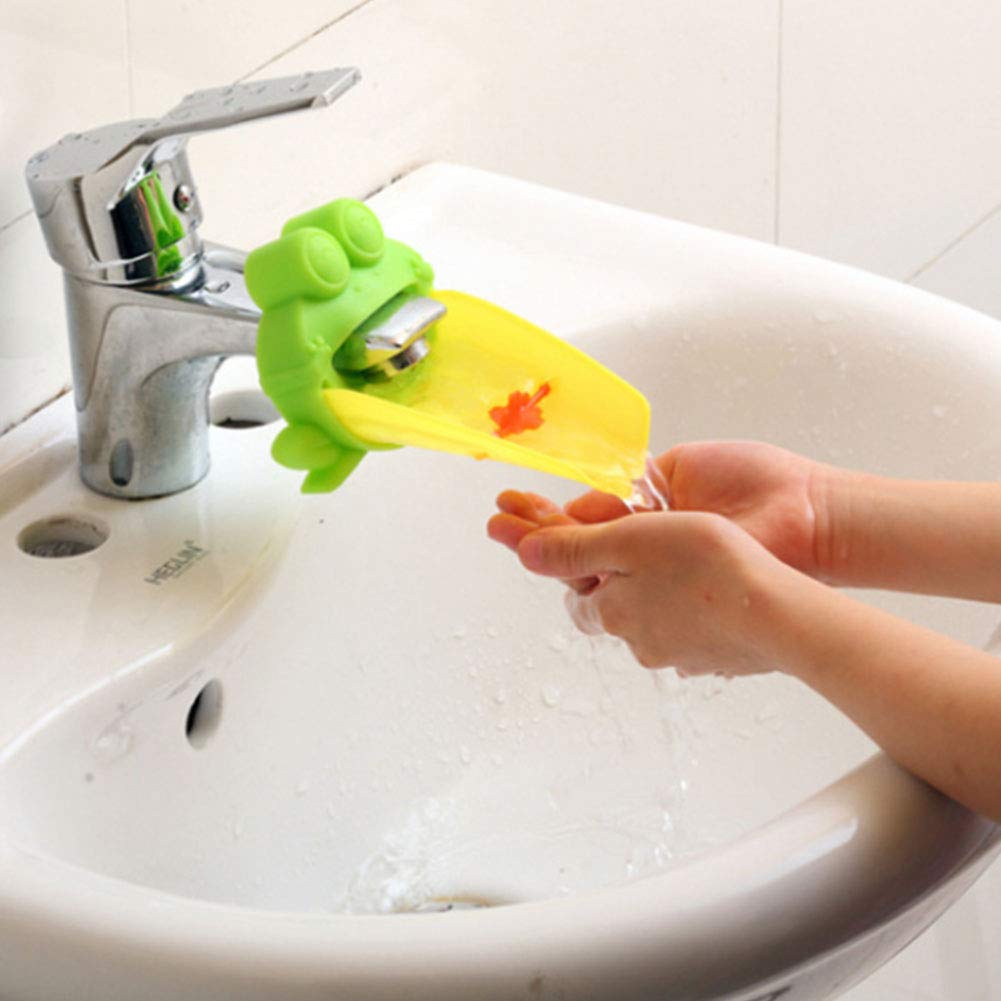 Baño Hemore Extensor de Grifo en Forma de Rana con Mango de Fregadero y