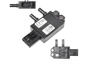 RACEGUY 2871960 Diesel Exhaust Gas Differential Pressure Sensor 37DPS035-01 Compatible 114SD 108SD M2 106 112 Volvoo Harvester 5900i SBA 5500i 5600i Replace 4307786 904-7127 0229822 37DPS03501
