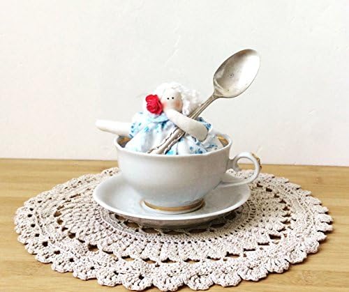 Tilda Mrs Pepperpot Doll Cloth doll Handmade doll Soft toy Rag doll Fabric doll Dining room decor Kitchen decor Mothers Gift for Girl-friend