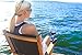 Outdoor Wine Glass Holder by Bella D'Vine - 3 Attachments include Lawn Wine Stake For Picnics, Suction Base For Boats and Hot Tubs, Strap For Patio Chairs or Rails - Fun Wine Gift - Fuchsia