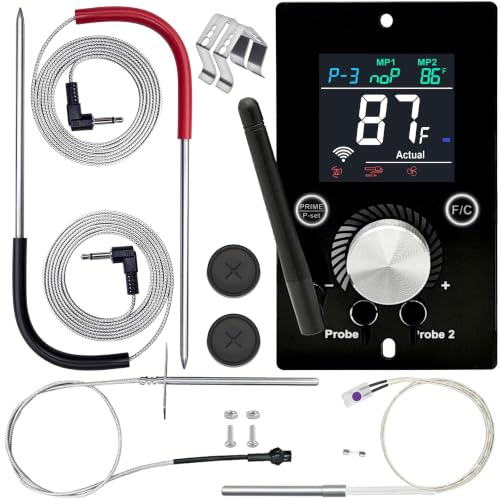 Universal Upgraded WiFi PID Controller Complete Kit Replacement at Amazon