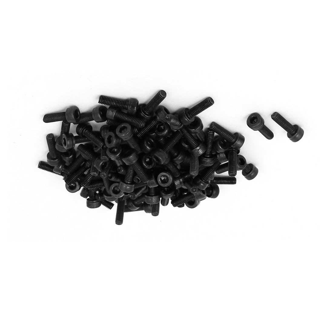 MACHSWON M3x10mm Hex Socket Head Cap Screws Bolts Full Thread 12.9 Grade Alloy Steel Black Oxide Finish Allen Socket Drive Machine Screws 100Pcs — image 1
