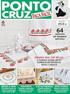 Livro Faça Fácil Ponto Cruz: Edição 8