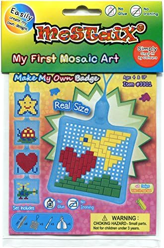 Mostaix Make My Own Badge (blue)