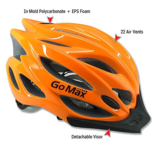 image for GoMax Aero Adult Safety Helmet Adjustable Road Cycling Mountain Bike B