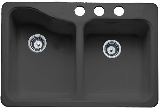 American Standard 7163 803 178 Silhouette 33 Inch Shallow Double