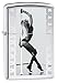 Zippo Pole Dancer Pocket Lighter, High Polish Chrome