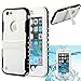 Iphone 6 Plus Waterproof Case, Caka Full-Body Underwater Waterproof Shockproof Dirtproof Durable Full Sealed Protection Case Cover With Kickstand For Apple Iphone 6 Plus 5.5 Inch Case (White)