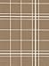 BRODER MFG. INC. White Lines Flannel Backed Vinyl Tablecloth - Brown, 52x70 Oval (Rounded) | Perfect for Picnics, Barbeques, Parties, Camping, Special Occasions, Gatherings, and Everyday Use