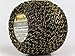 Black Gold Metallic Braid Thread Camellia - 20 Gram 207 Yards