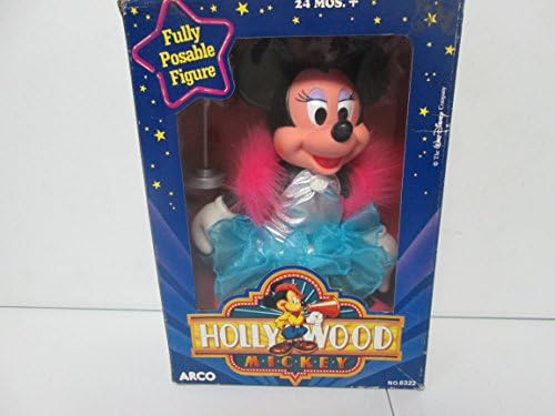 Hollywood Micky "Minnie" (fully posable figure) w/ purse, hat, and movie award