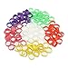 120PCS Poultry Leg Bands Bird Chicks Ducks Clip-on Rings 6 Colors