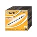 BIC Round Stic Ball Pen, Medium Point, 1.0 mm, 96 Count, Black
