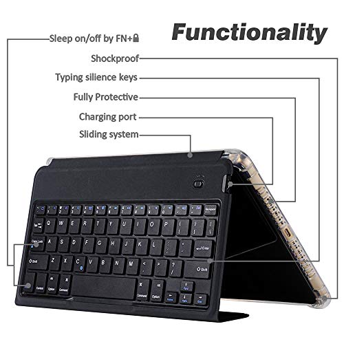 iPad Pro Case with Keyboard 2017/2015- Smart Keyboard Folio