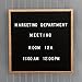 Changeable Letter Board, Large 20