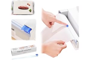 Disposable Plastic Cutting Board, Senbos POE Disposable Cutting Mat Portable Vegetable and Fruit Cutting Board Sheets with Ea
