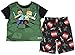Minecraft Boys Licensed 2 Piece Poly Pajama Short Sleeve Pants Sleep Set (6/7)